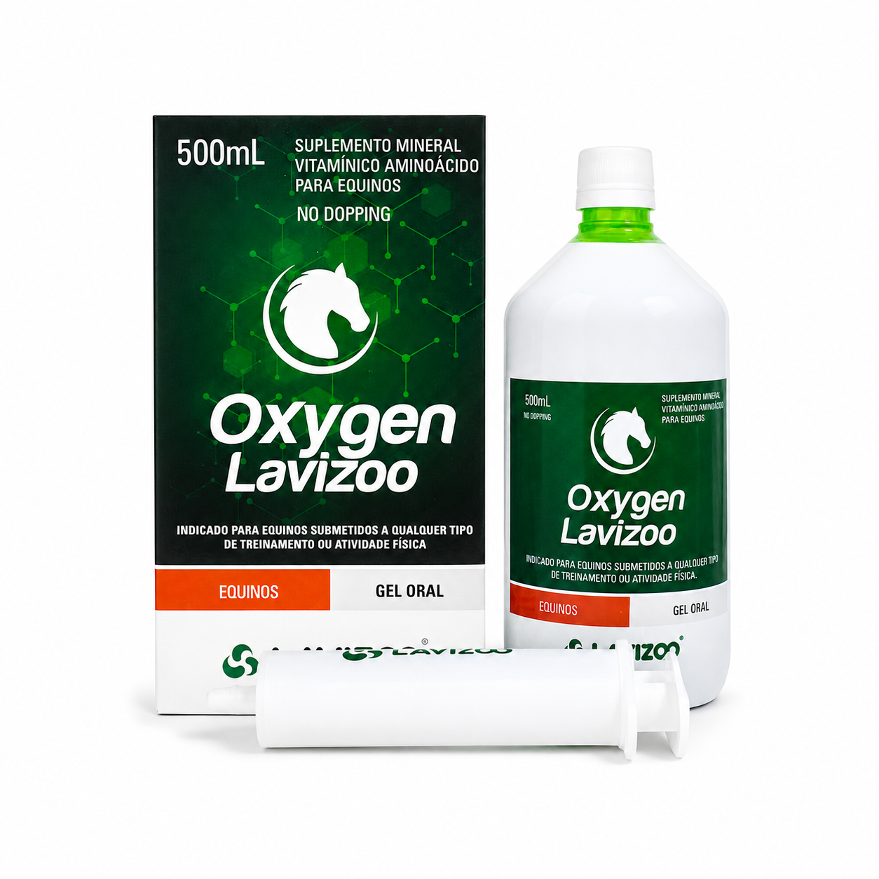 Suplemento Equino Oxygen Lavizoo Resistência 500ml