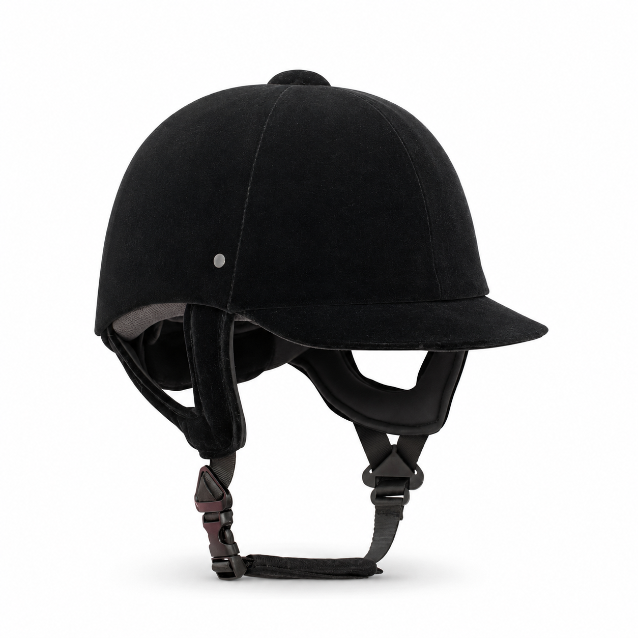 Capacete Hipismo HorserShop Preto M Equitação Vaquejada