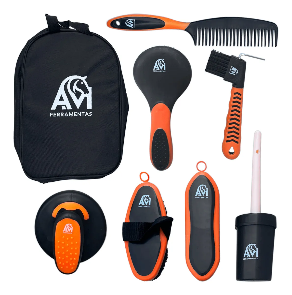Kit Profissional Para Cuidados De Cavalo - Am Ferramentas