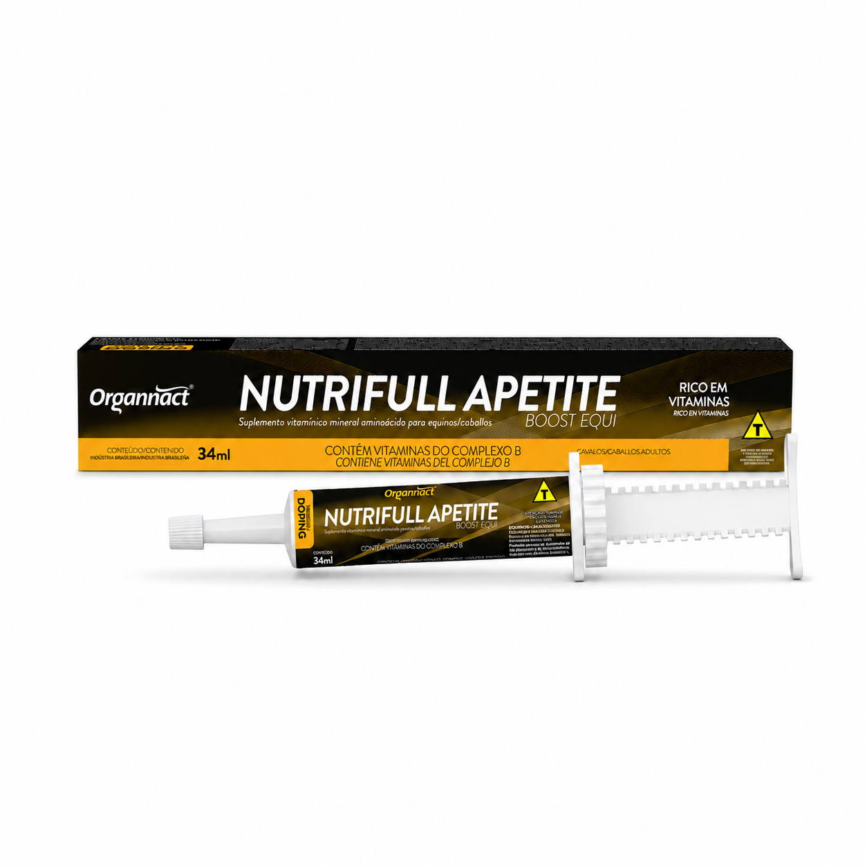 Apetite Boost Equi 34ml Organnact - Suplemento Equino