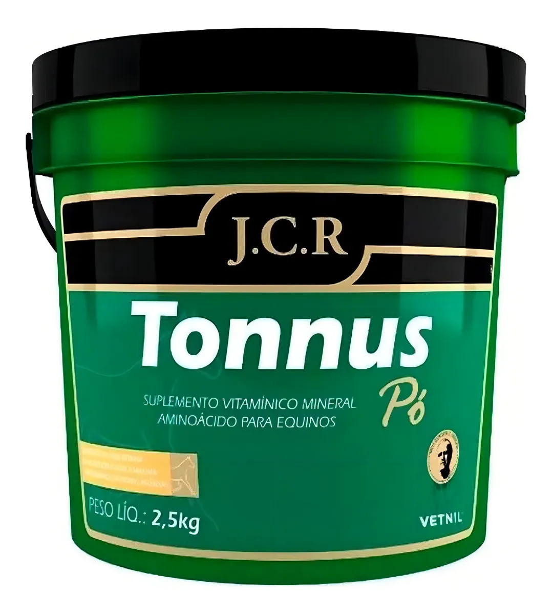 Tonnus Pó Jcr 2.5kg - Vetnil ( Suplemento P/ Cavalos Atleta)