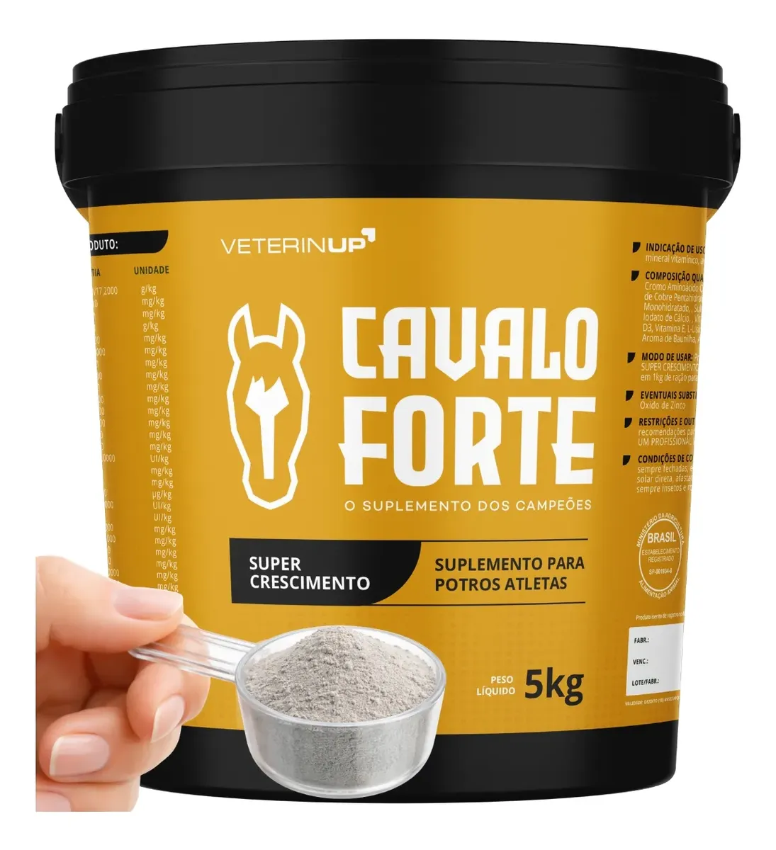 Suplemento Cavalo Forte Super Crescimento 5kg