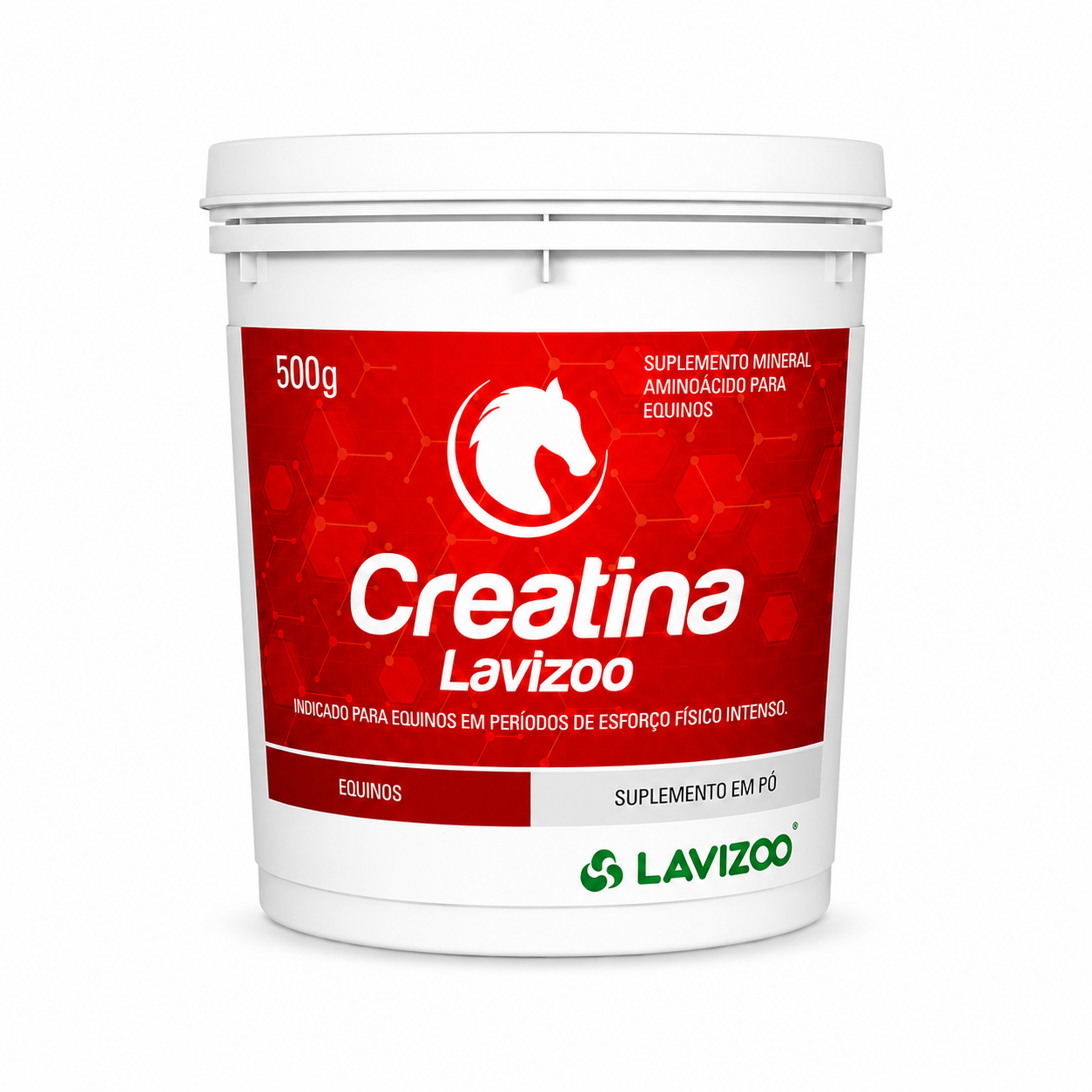 Creatina Lavizoo 500g Equinos e Potros - Suplemento