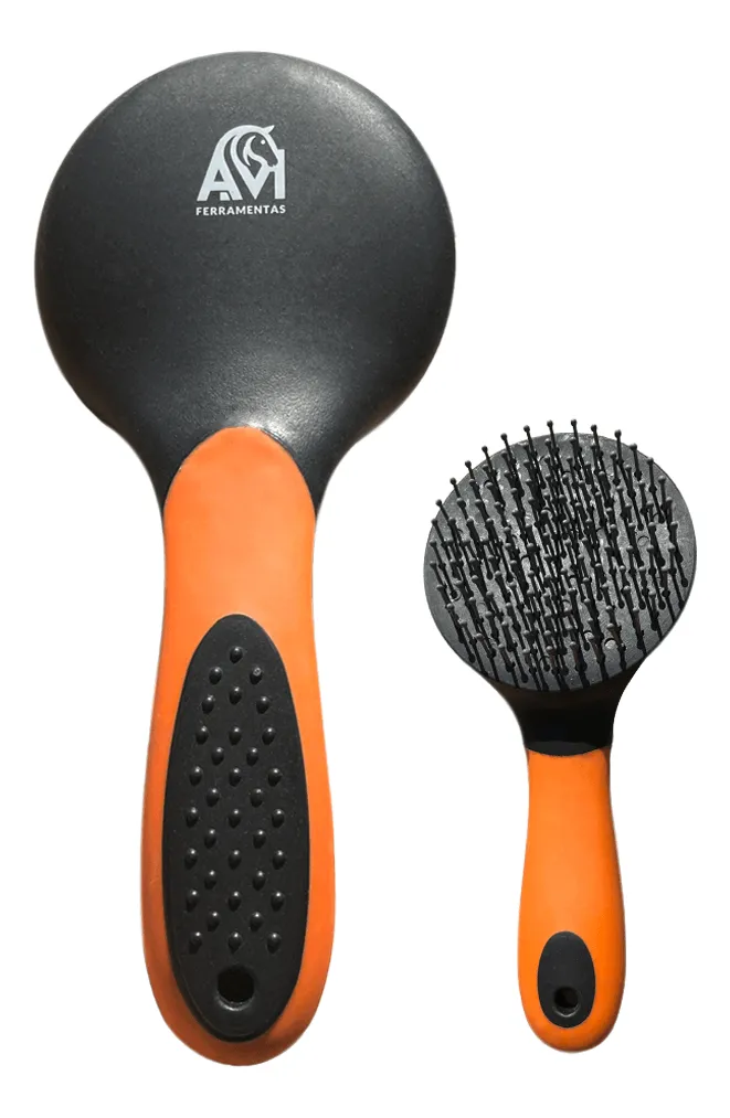 Escova Para Crina E Rabos De Cavalo - Profissional Modelo Am