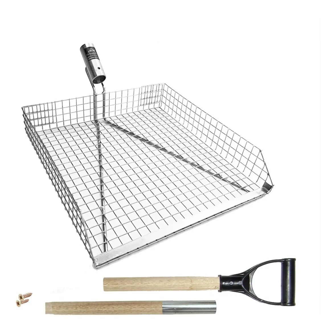 Pá-peneira AM Ferramentas com Cabo para Limpeza de Baias com Areia