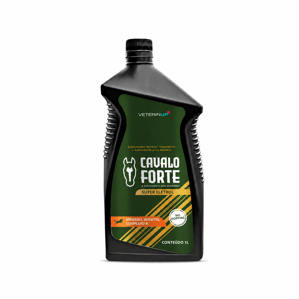 Eletrólito Cavalo Forte Super 1L: Hidratação Equina