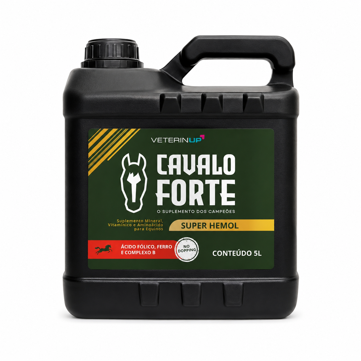 Hemolitan Cavalo Forte 5L - Suplemento Equino Líquido