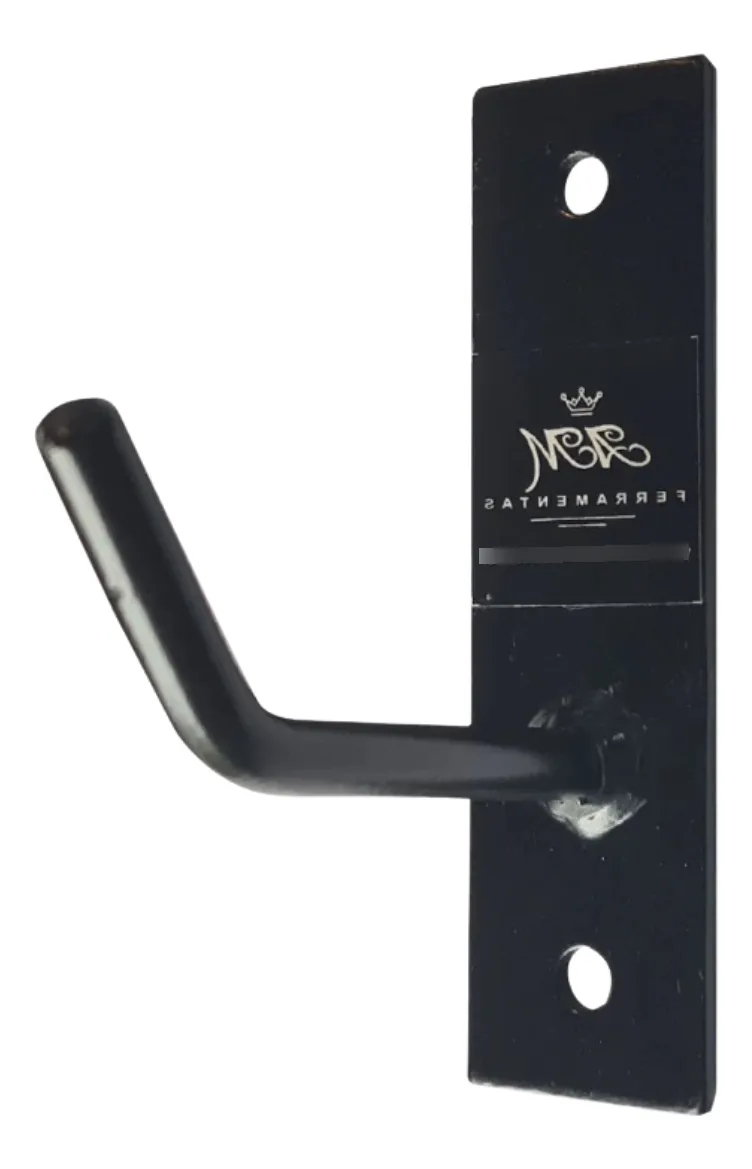 Gancho Multiuso de Parede em Aço Epóxi para Utensílios Rústico