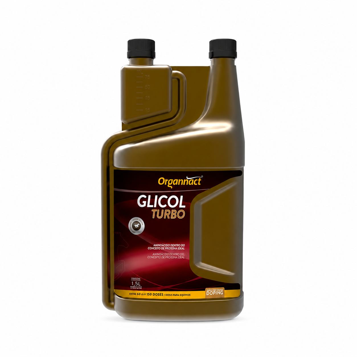 Suplemento Equino Glicol Turbo 1,5L - Organnact