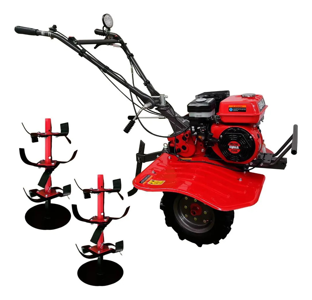 Motocultivador Gasolina 4t 7hp 212cc Ev790r Evald