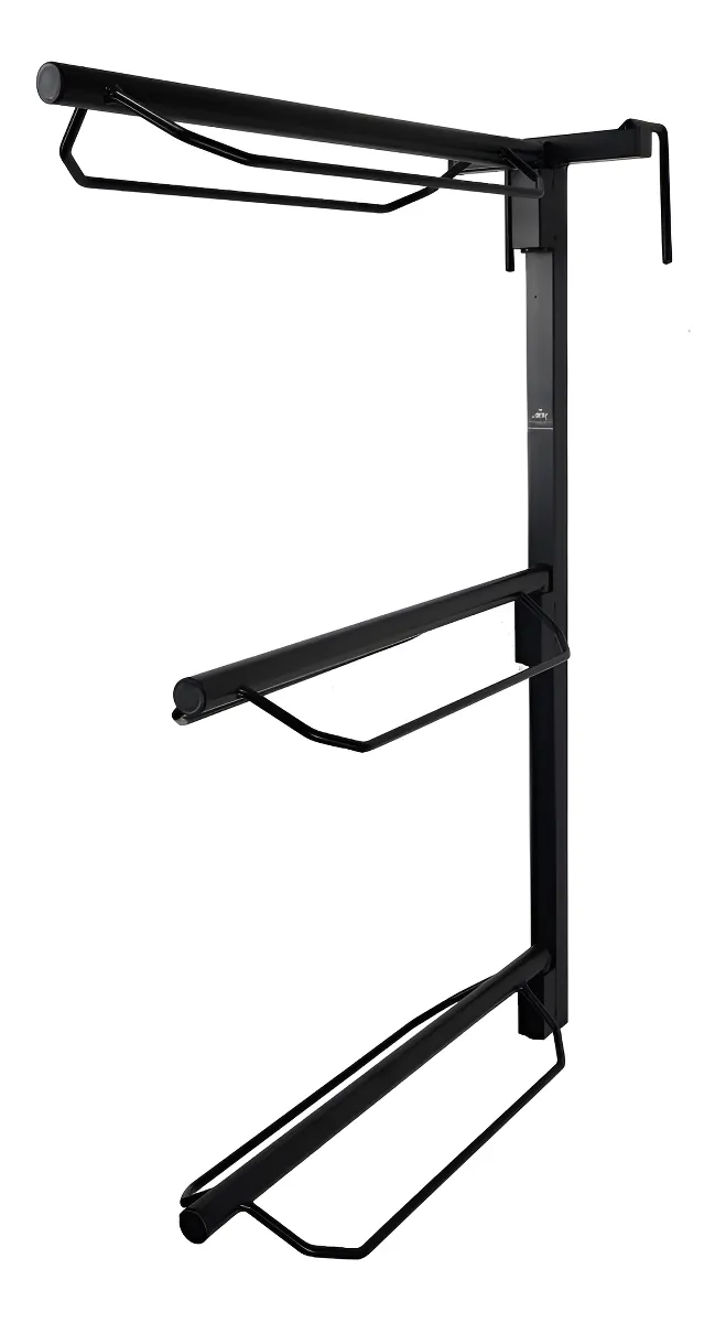 Suporte 3 Selas Am Ferramentas Portátil Aço Pintura Eletrostática Preto